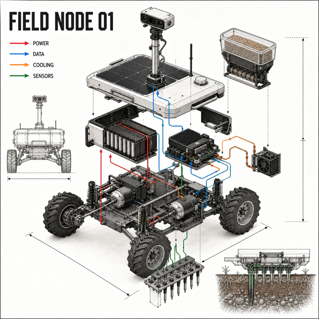 Technical Exploded-View Rover