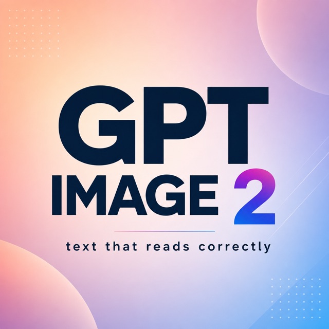 Poster with razor-sharp rendered typography